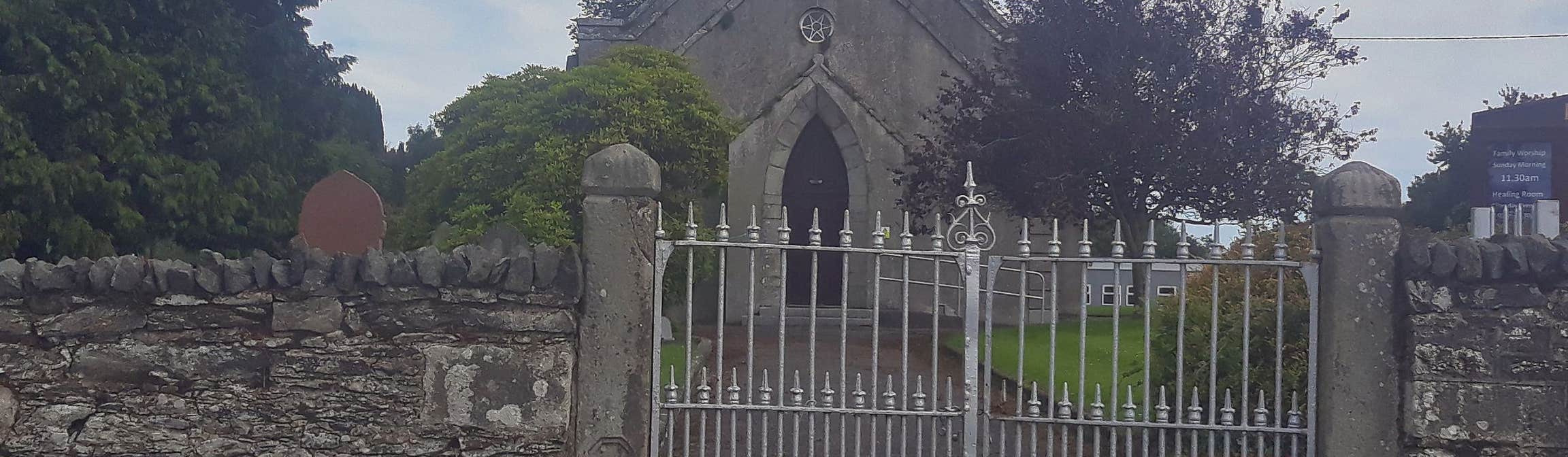 Image of a church in Redcross in County Wicklow