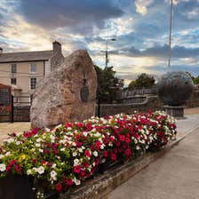 Image of flowers in Ennis in County Clare