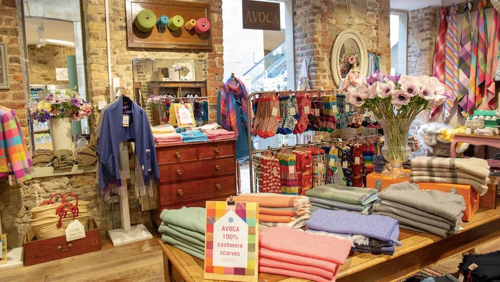 Avoca shop at Powerscourt House Wicklow