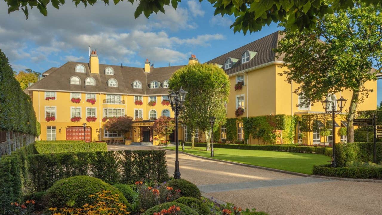Front view of hotel