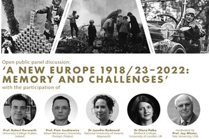 A New Europe 1918/1923–2022: Memory and Challenges