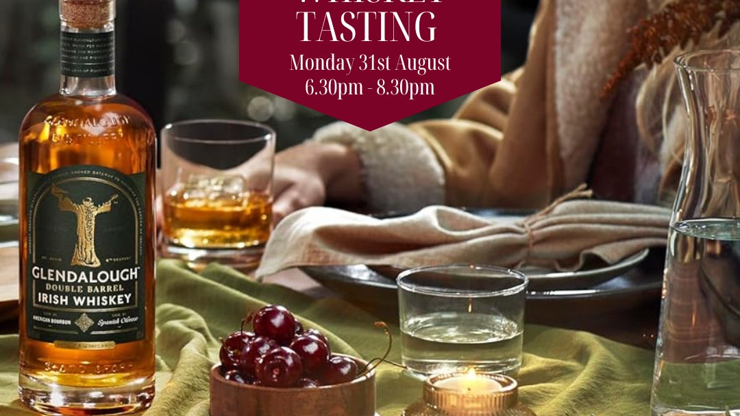 Join Searsons of Baggot Street—Ireland’s National Whiskey Bar of the Year—for an exclusive Glendalough whiskey tasting. Enjoy 4 rare expressions with Head Distiller Rowdy Rooney, plus gourmet food & a free drink. Aug 31, 6:30pm. Book now!