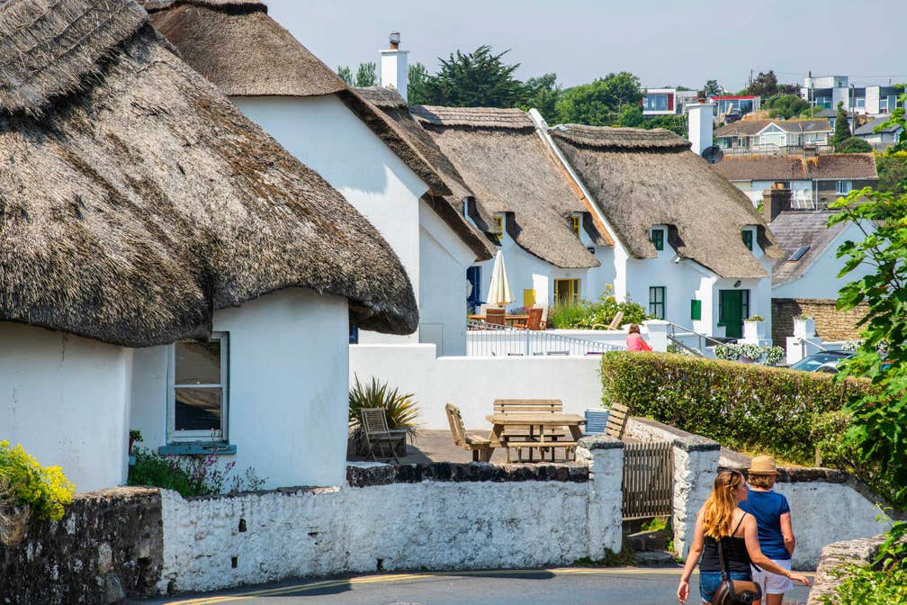 Thatched Cottages, Dunmore East, County Waterford