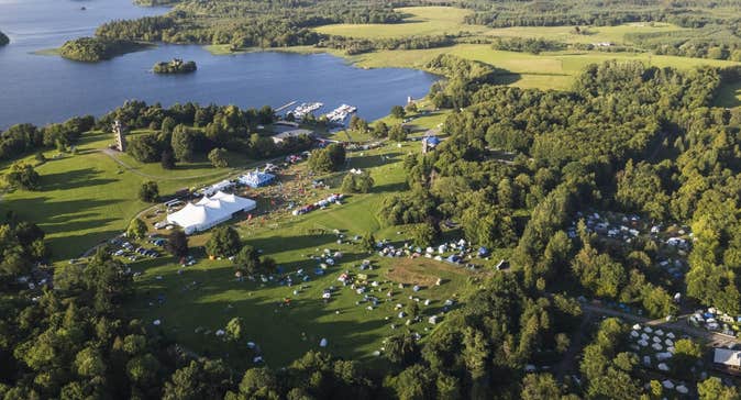 Drone view of Night & Day Festival 2026
