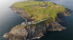 Aerial view of the Old Head of Kinsale