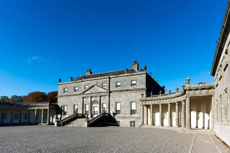 Russborough House and Parklands in Blessington in County Wicklow.