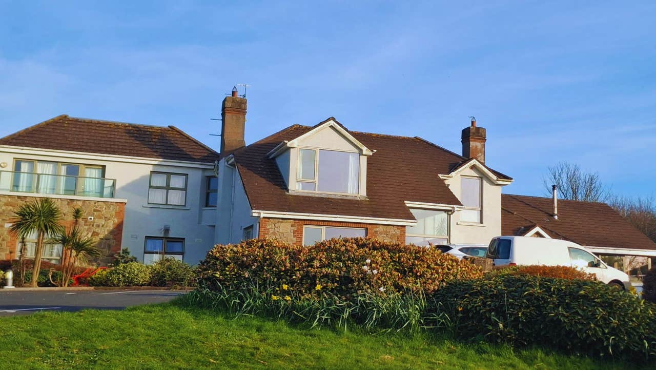 Front view of house