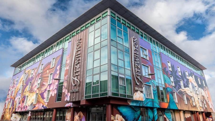 Exterior view of the hotel