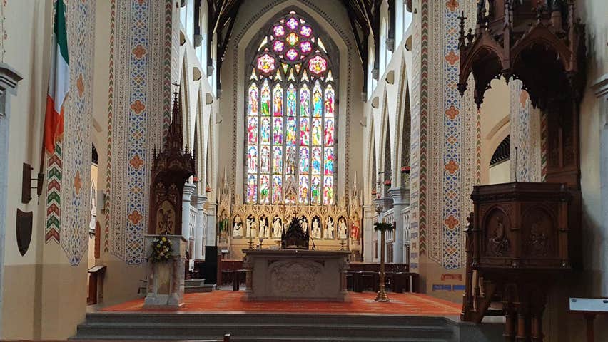 Altar in St Aidans Cathedral Enniscorthy County Wexford