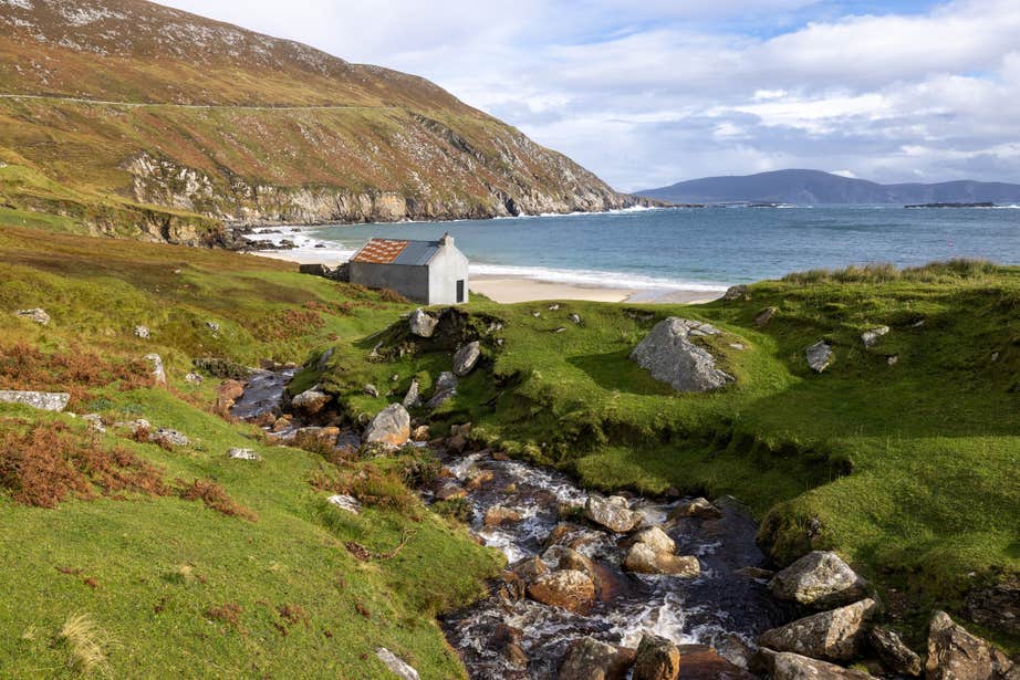 Keem Bay on Achill is home to Colm in The Banshees of Inisherin.