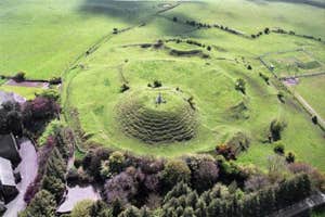 Image of Granard Motte from above