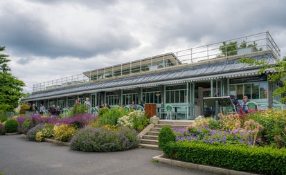 Exterior view of the People's Park Café and veranda