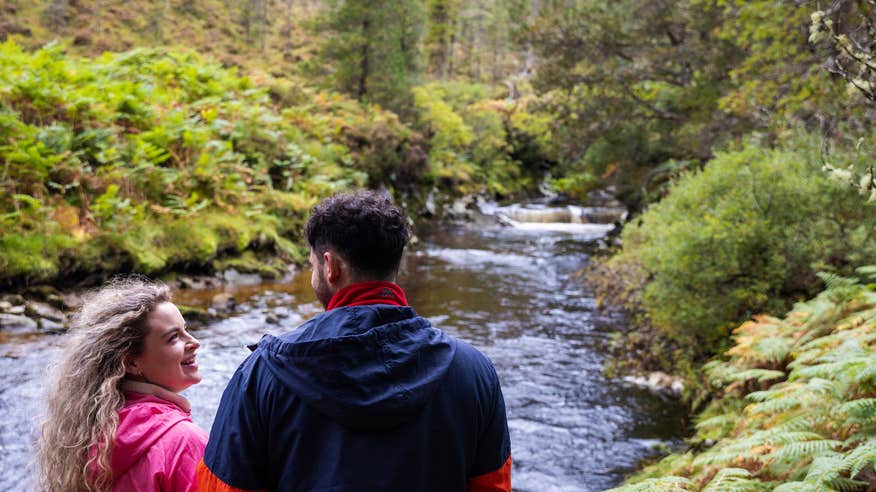 People hiking the Letterkeen Loop in Co Mayo