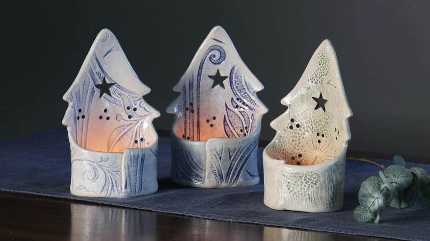 Pick an original piece from Sarah McKenna's range of handmade decorations.