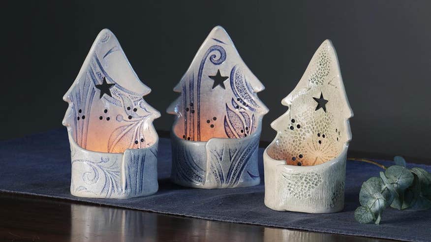 Pick an original piece from Sarah McKenna's range of handmade decorations. 