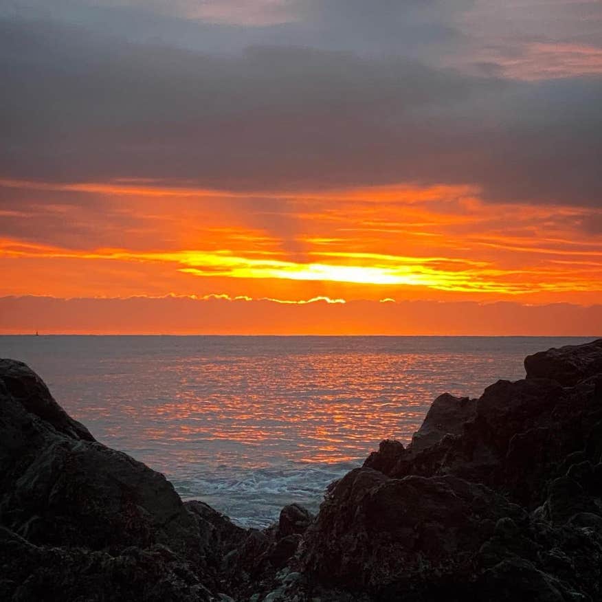 Sunrise from the Bray Head Walk in Co Wicklow