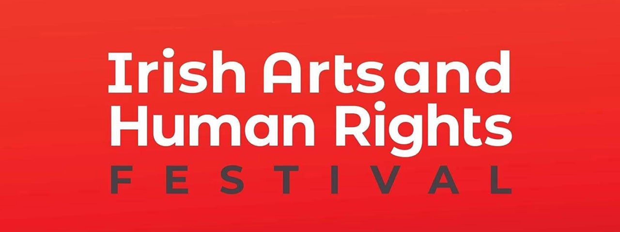 Logo for the Arts and Human Rights Festival