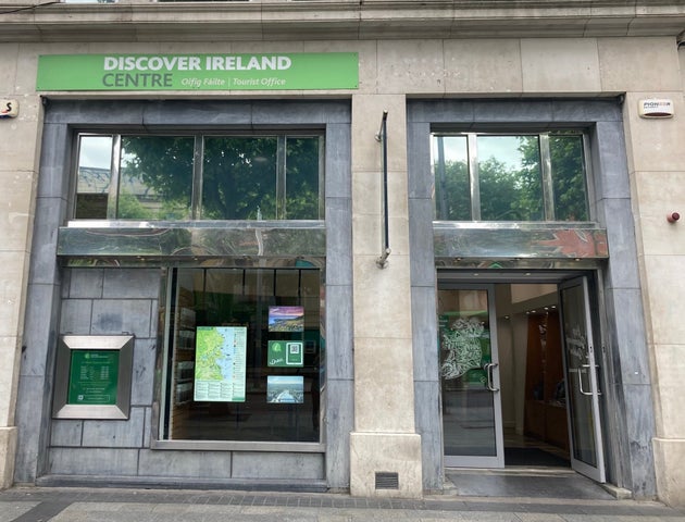 Dublin Tourist Information Centre on OConnell Street entrance