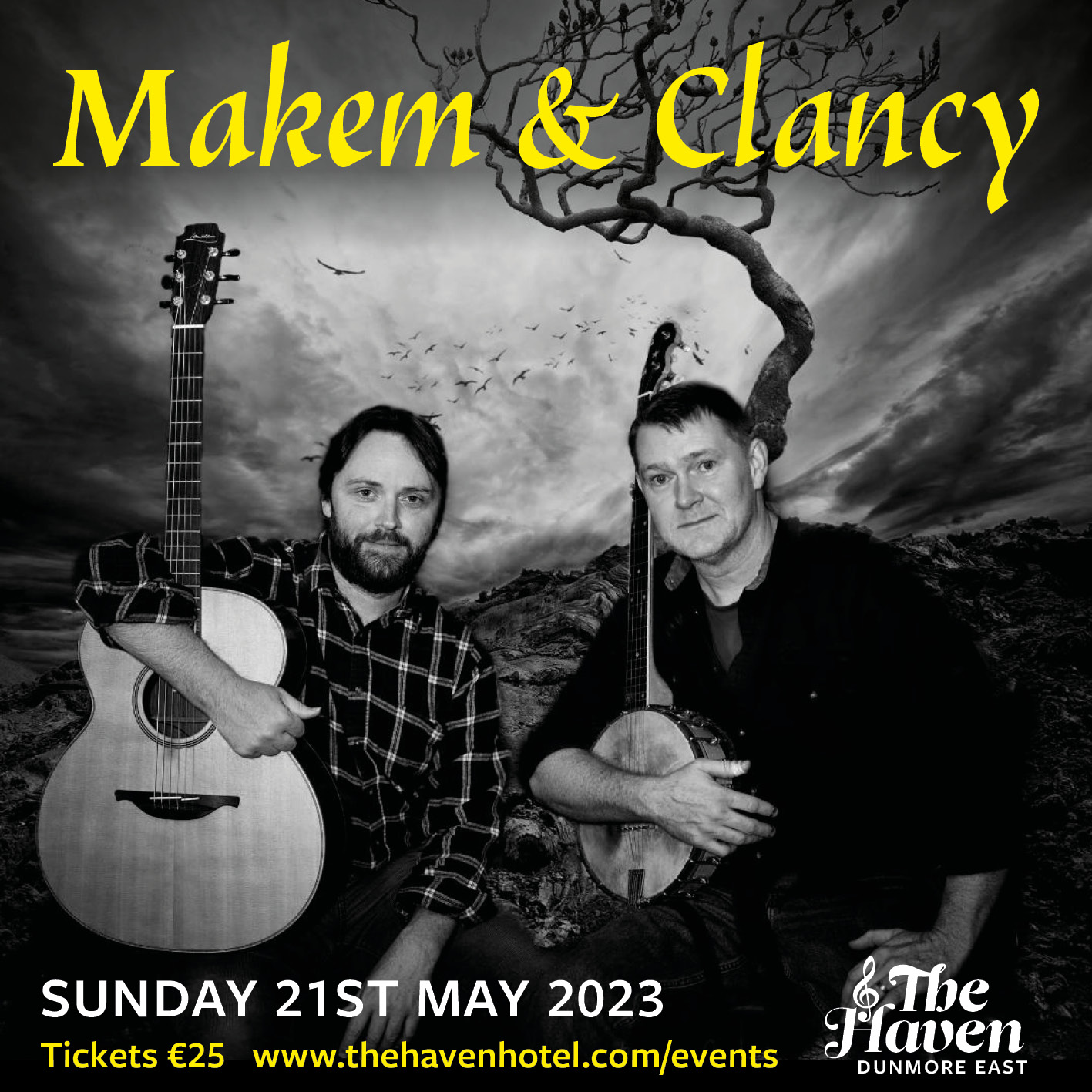 Makem & Clancy at The Haven Hotel, Dunmore East on Sunday 21st May 2023