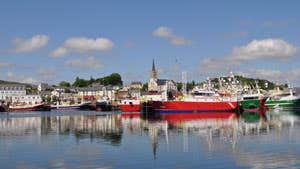 Photo of Killybegs hardbour from the Killybegs Walk and Talk Tour, Donegal