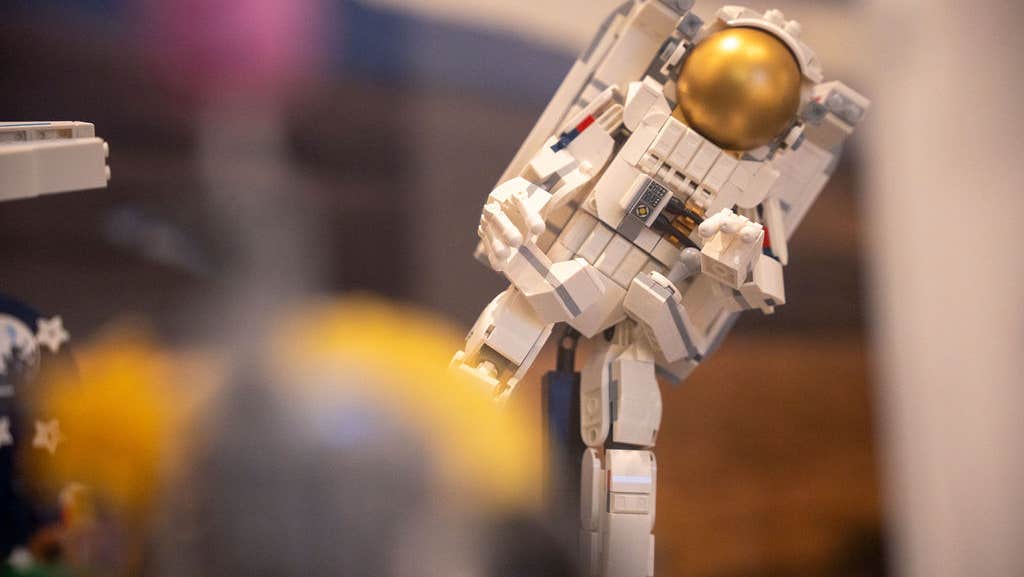 Lego workshop for children during Mayo Dark Sky Festival 2025
