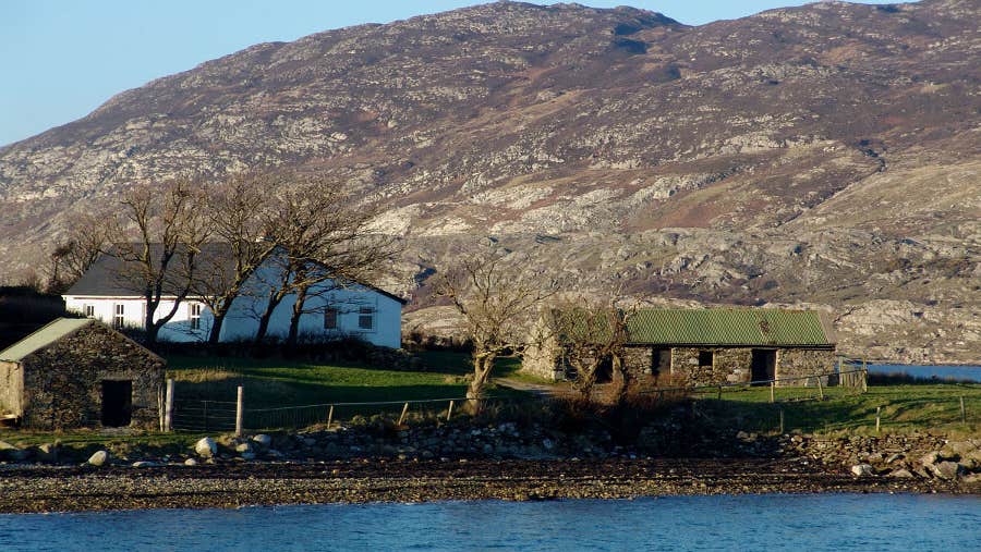 Outside view of property