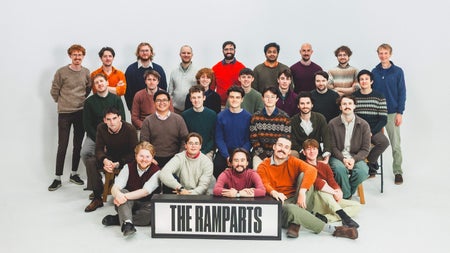 The Ramparts male voice acappella group from Dublin