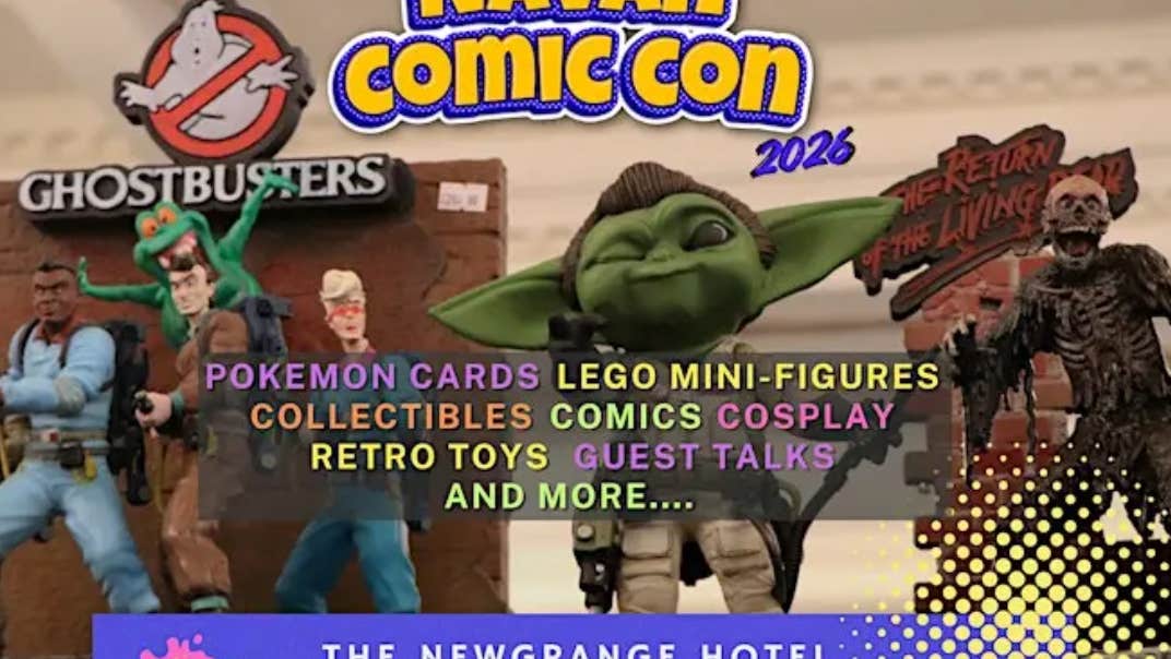 Navan Comic Con 2026 at the Newgrange Hotel Navan