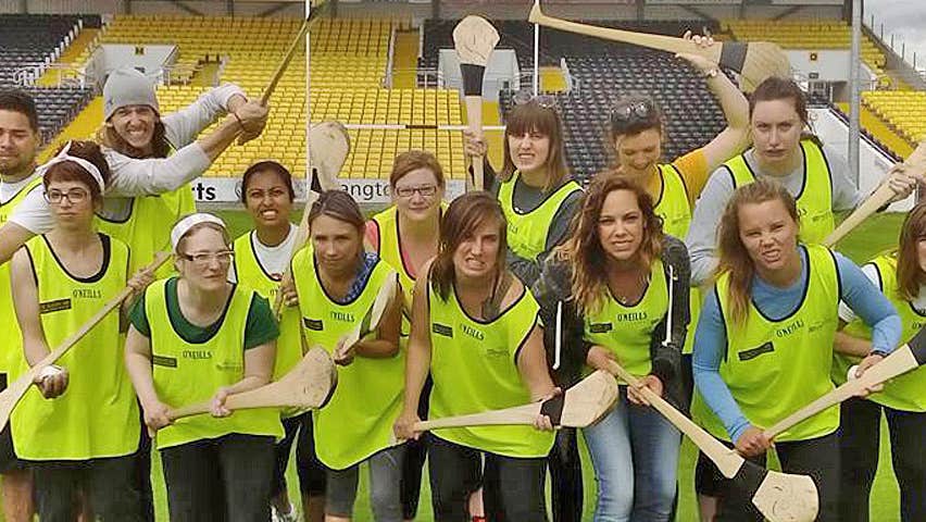 The Kilkenny Way Hurling Experience group photo