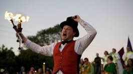 20 Minute “Fire and Light” Show