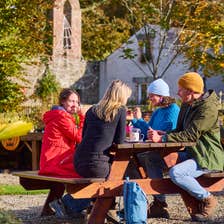 People at the Vandeleur Walled Garden and Visitor Centre in Co Clare