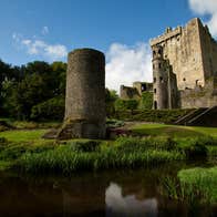 A view of Blarney Castle and gardens with Transfer Me
