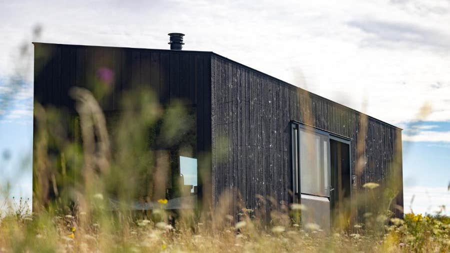 Outside view of cabin