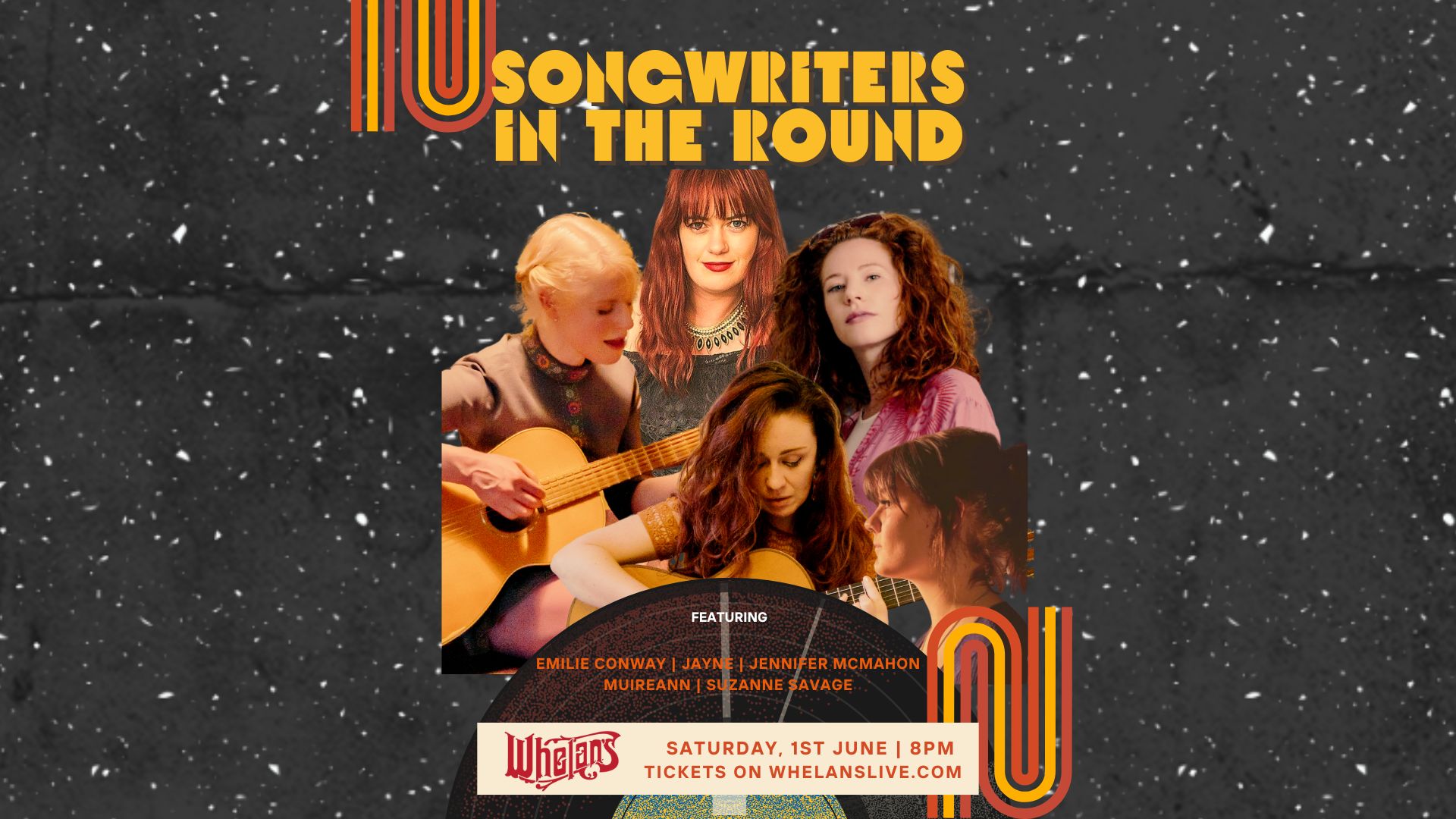 Five songwriters, promotional image