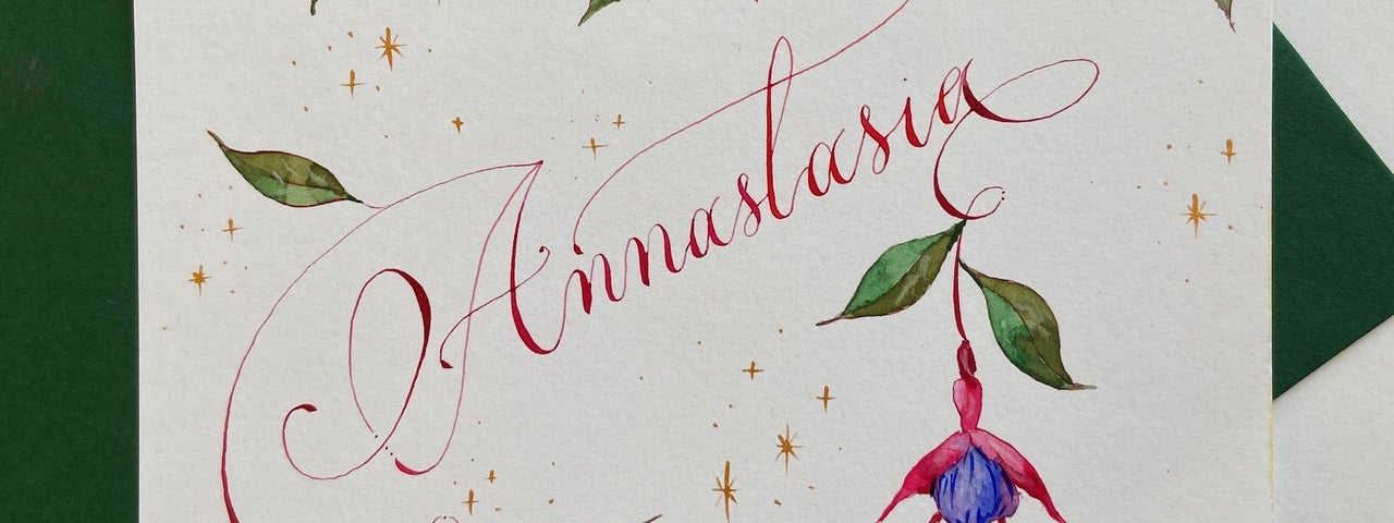 Calligraphy & Decorative Illustration with Sarah O'Dea
