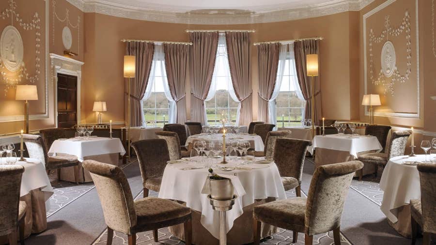 Dining area of the Lady Helen