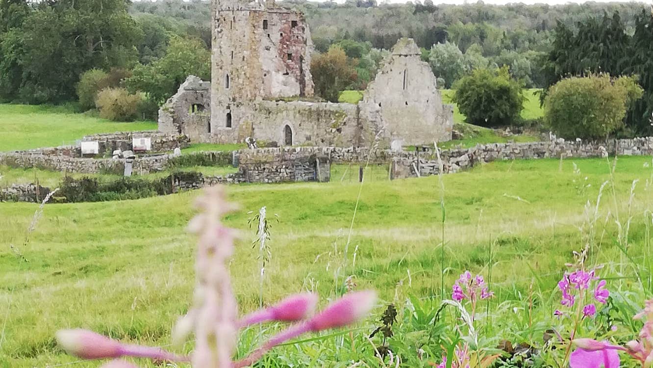 Jerpoint Park view of the twelfth century Cistercian abbey