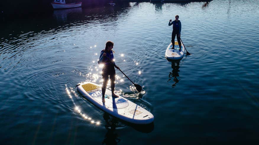 People SUP-ing with Big Style SUP in Dún Laoghaire, Co Dublin