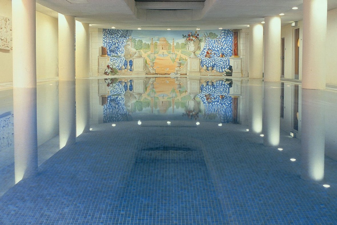 A peaceful swimming pool at The Spa at The Merrion, Dublin.