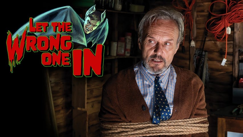 The Dublin International Comedy Film Festival poster for Let The Wrong One In feature