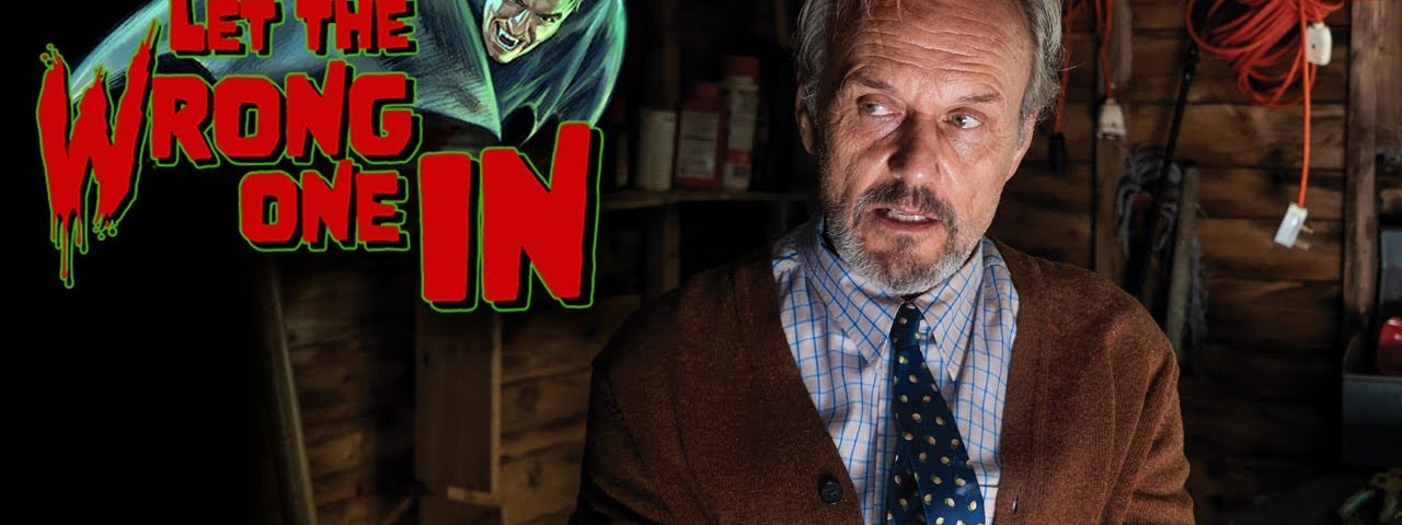 The Dublin International Comedy Film Festival poster for Let The Wrong One In feature