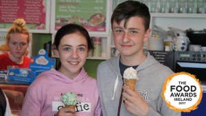 Picture of ice cream customers