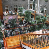 Cafe seating area at Powerscourt Townhouse Centre