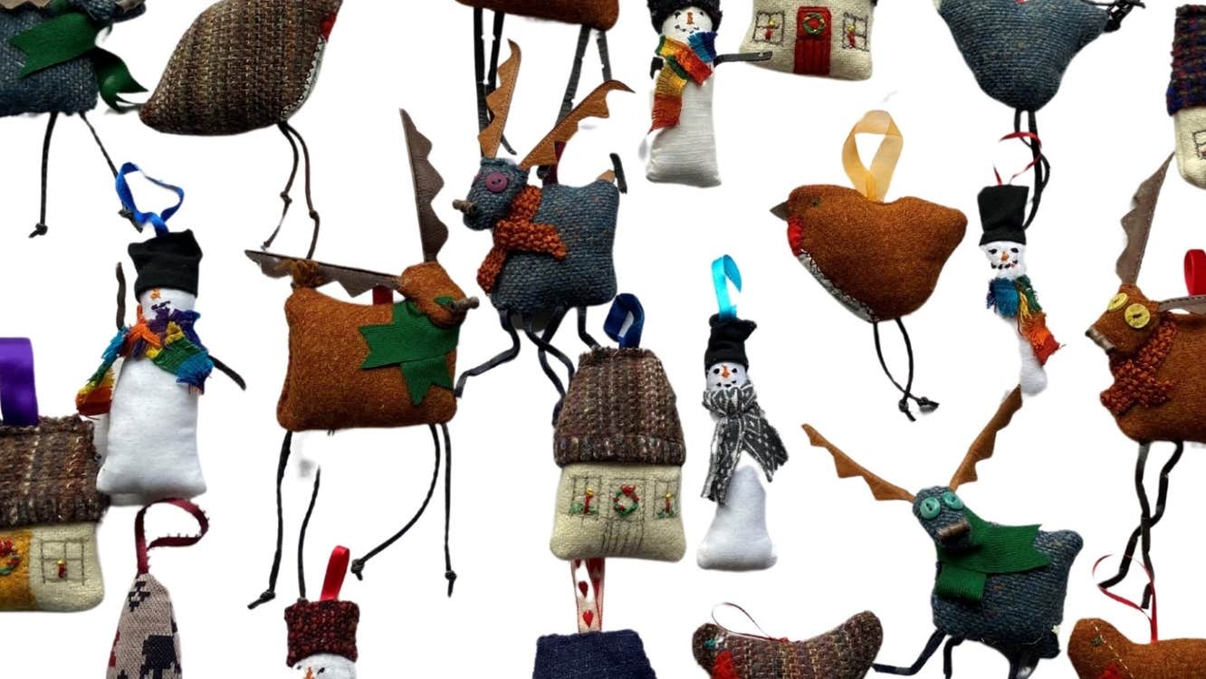 Handmade crafts by Teresa Doyle Dolls who will feature at the Christmas Market