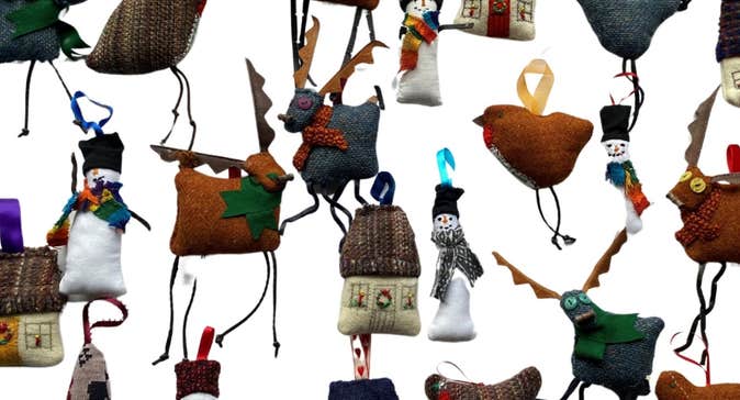Handmade crafts by Teresa Doyle Dolls who will feature at the Christmas Market