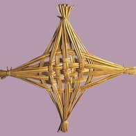 St. Brigid's cross from the National Museum's collection