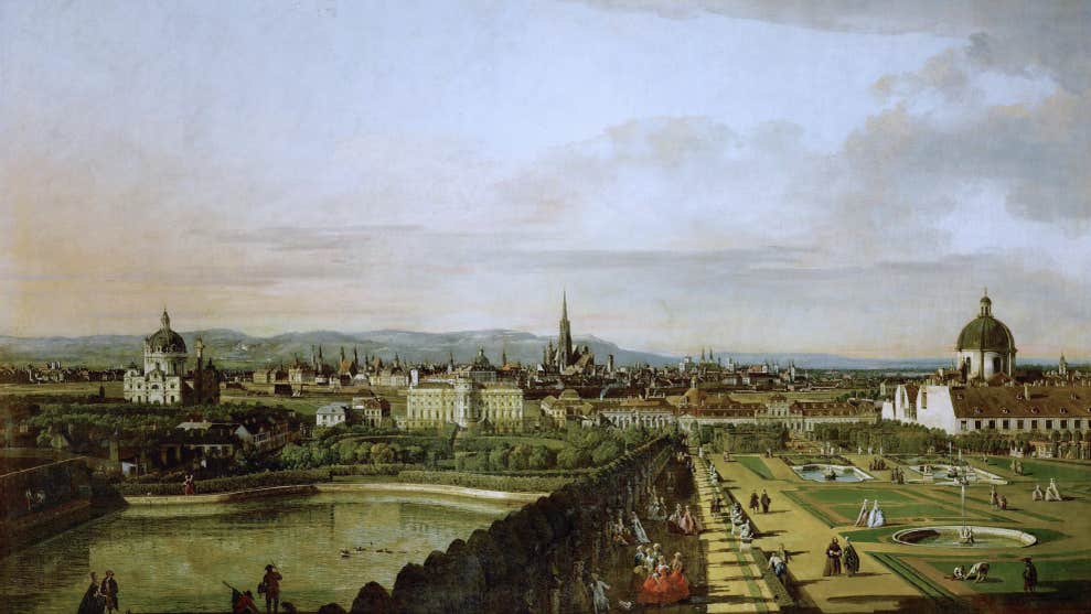 A painting of Renaissance era Vienna.
