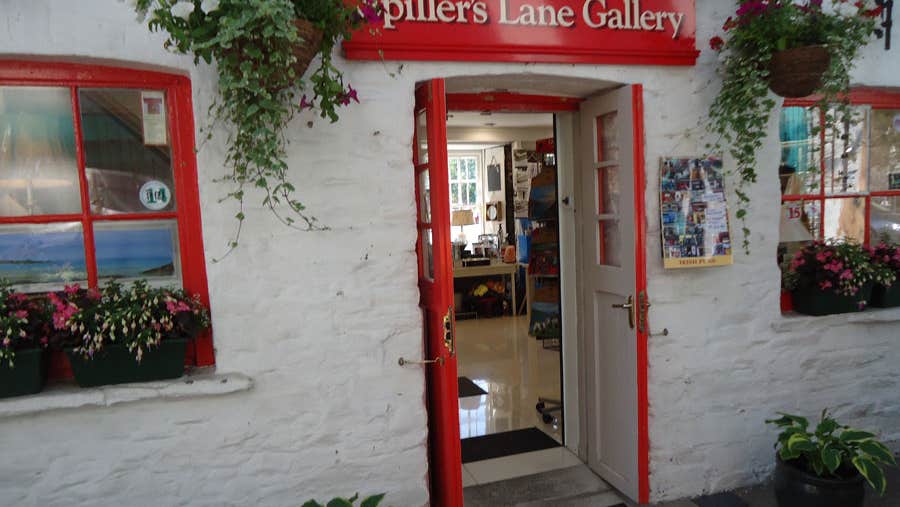 The exterior of Spiller's Lane Craft Shop, Clonakilty, County Cork