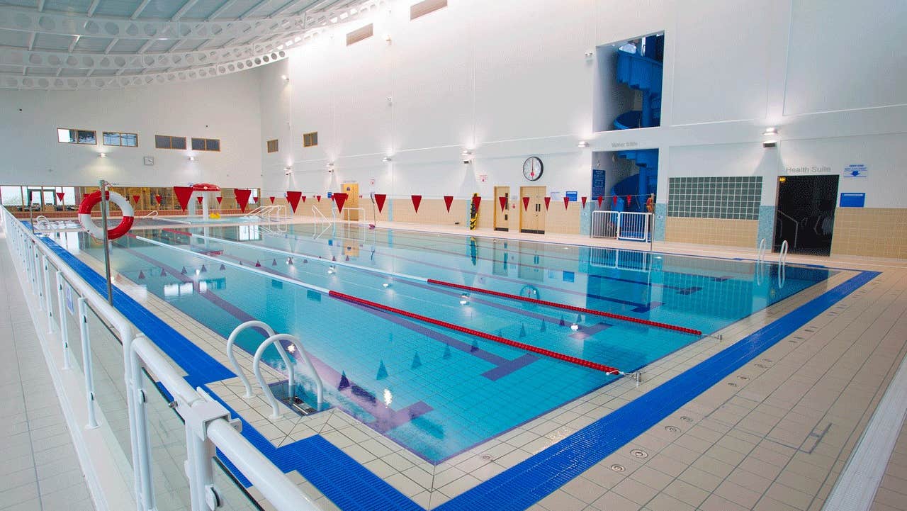 Swimming pool at the Apex