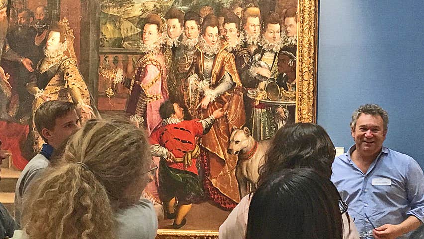 Dublin Decoded guests at the National Gallery